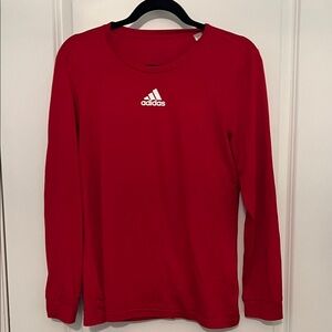 Adidas Bold Red Crewneck Top